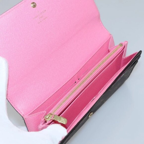 LOUIS VUITTON Monogram Vivienne Portefeuille Sarah Wallet M68491 LV Auth 141194M - Picture 10 of 16